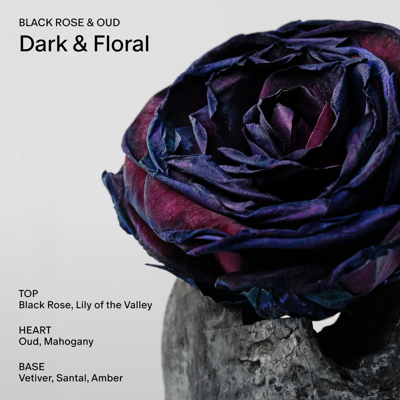 Aluminum Free Deodorant 48H Extra Strength Women Men Black Rose Oud2