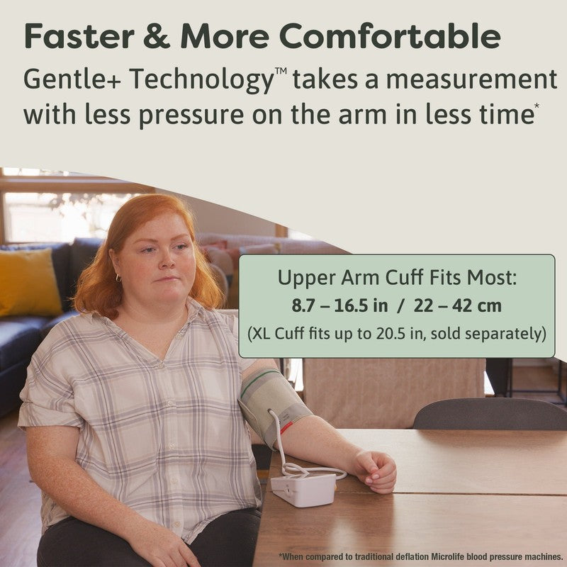 BPM2 Digital Blood Pressure Monitor, Wide-Range Upper Arm Cuff, Stores 60 Result2