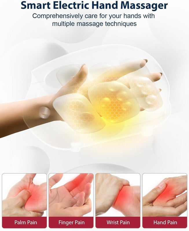 Hand Massager - Cordless Hand Massager with Heat and Compression for Arthritis a1