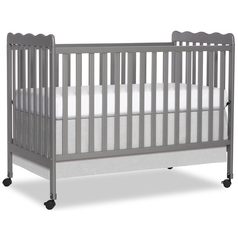 Carson Classic 3 in 1 Crib Steel Grey Converts to Toddler Bed Sofa Adjustable7
