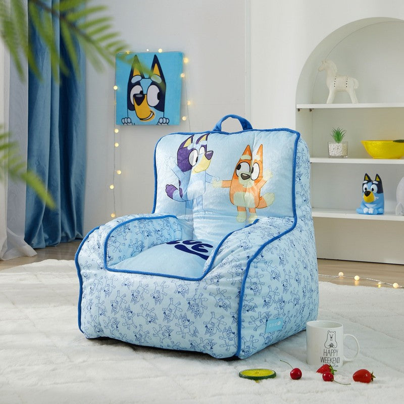 Square 18" Toddler Beanbag Chair, Bluey1