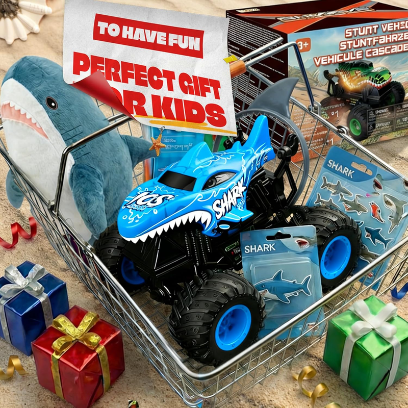 RC Monster Truck Toy Dinosaur Car 1:20 Scale 30° Spin Drift Light Music6