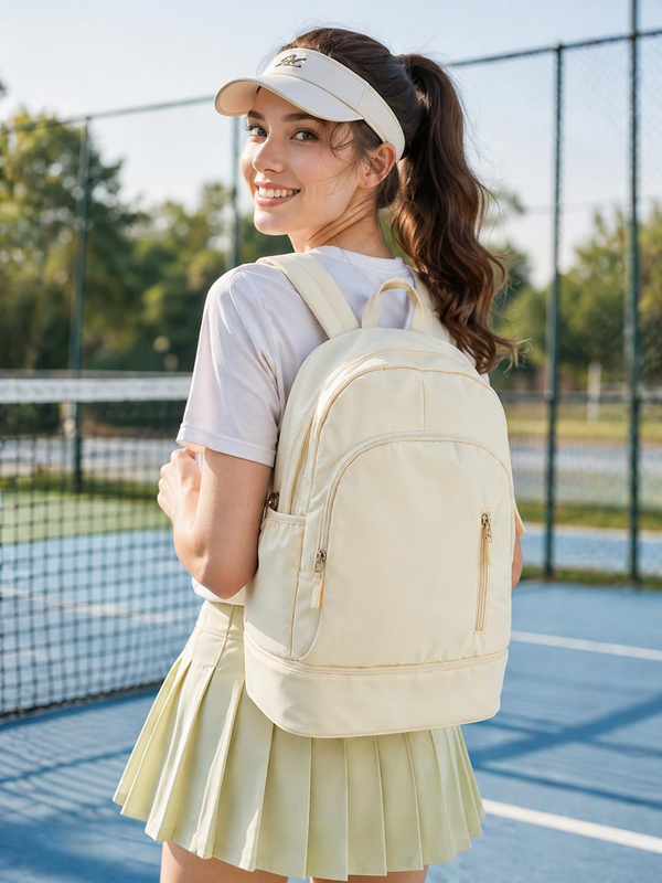 Gym Backpack for Women w/ Shoe Compartment Wet Pocket Travel Sports Bag6