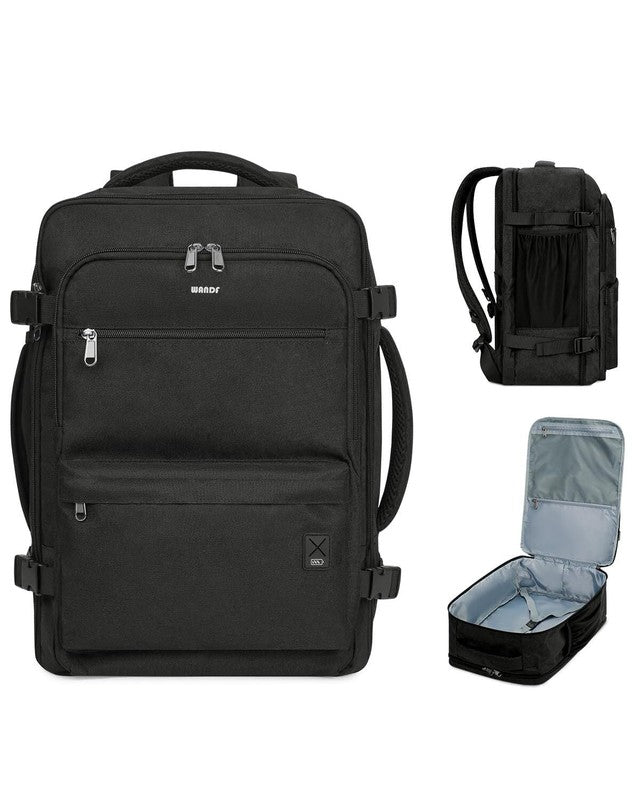 Business Travel Backpack Fits 17 Inch Laptop for Personal Item Bag 18X14X8 Clams11
