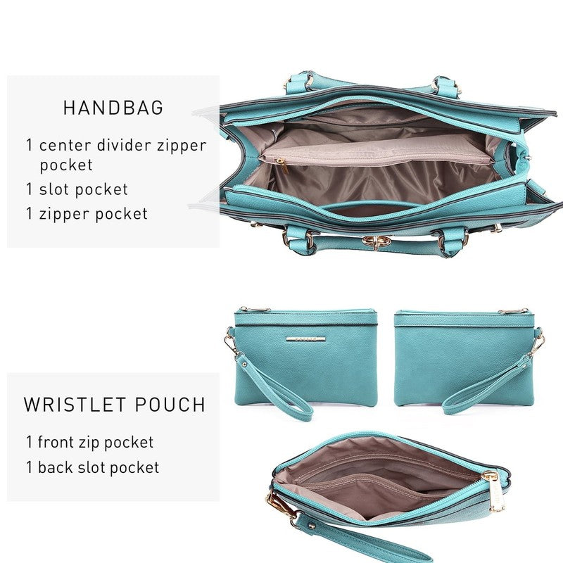 Women Handbag Purse Shoulder Top Handle Satchel Tote Work Bag Clutch5