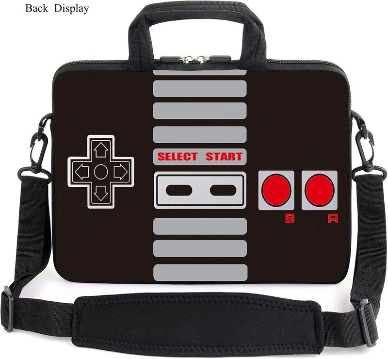 15.6 Laptop Sleeve Case Games Shoulder Strap Handle Accessory Pocket1