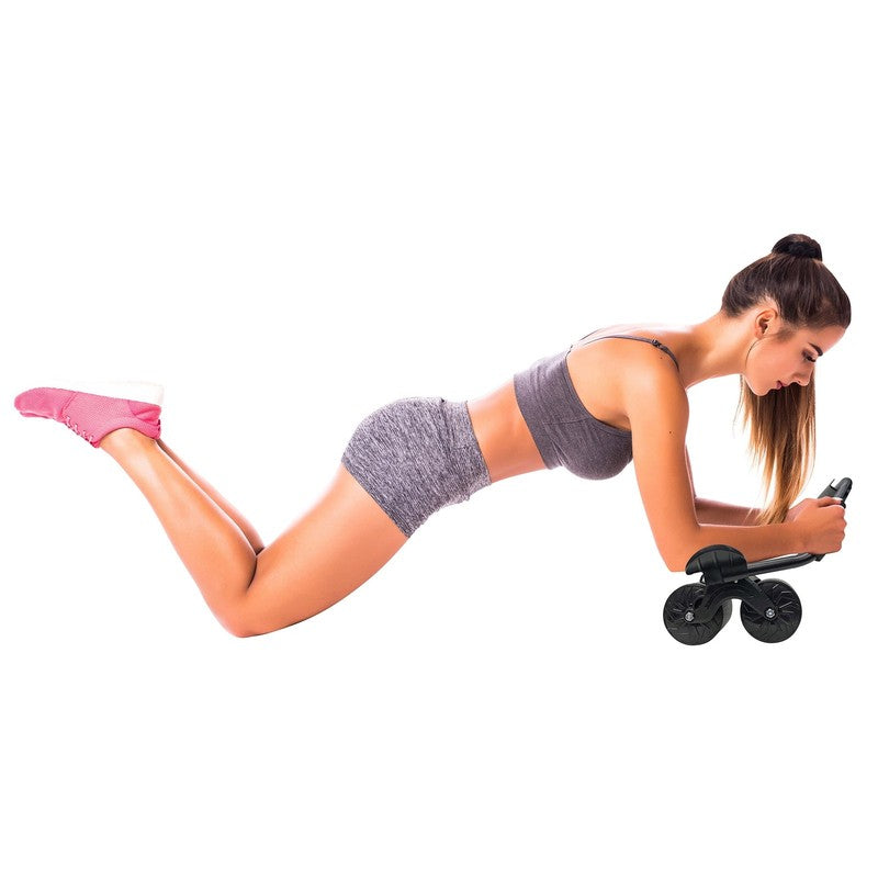 Plank Abdominal Roller Wheel. Core Strength, Abdominal Trainer, Black6