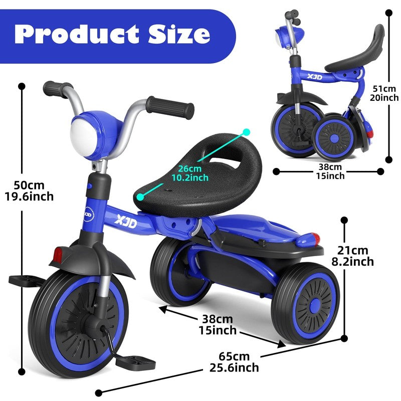 5 In 1 Toddler Bike for 1 4 Years Old Boys Girls Tricycles for Toddlers Kids Tri3