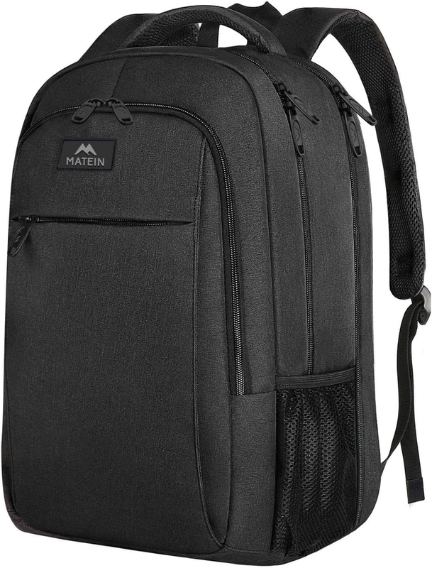 18.4" TSA Friendly Laptop Backpack Extra Large Travel Computer Bag Black0