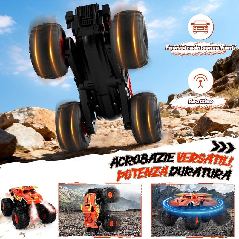 1:16 Waterproof Remote Control Monster Truck - 4WD Amphibious All Terrain RC Car1