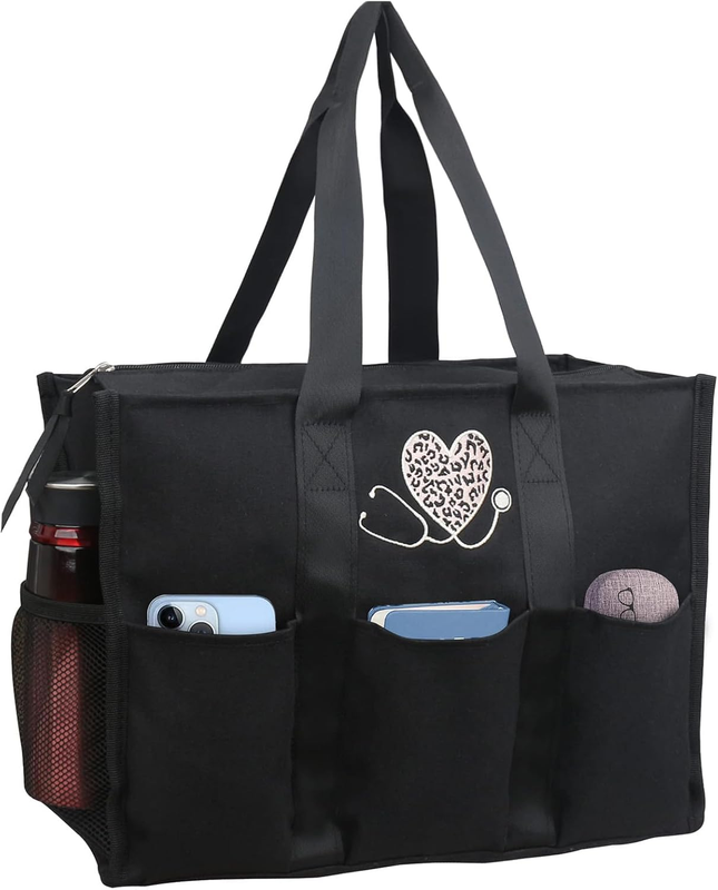 Nurse Bags for Work Nursing Bag Multiple Pockets Waterproof Organizing Zip Top C5