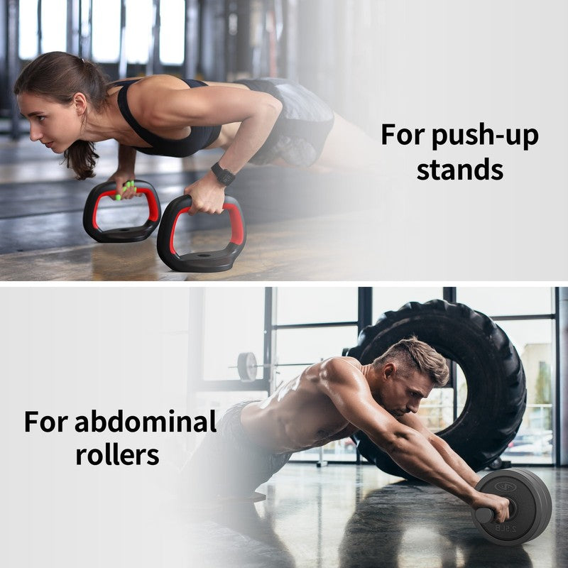 40LB 5 in 1 Adjustable Dumbbell Set , Fitness Exercises for Home Gym, Black, 1-I2