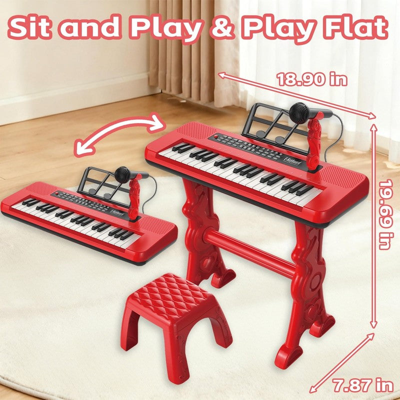37 Key Kids Keyboard Piano Toy with Microphone Musical Instrument Gift for Kids2