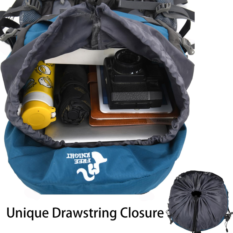 60L Hiking Backpack Waterproof Camping Travel Daypack w/ Rain Cover2