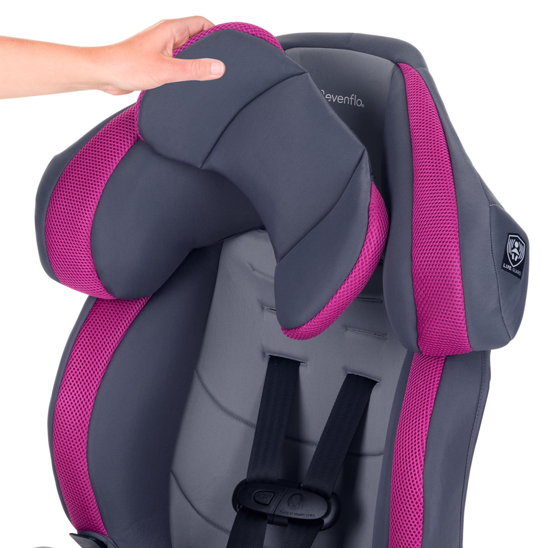 Chase plus 2-In-1 Booster Car Seat, Geneva Pink4