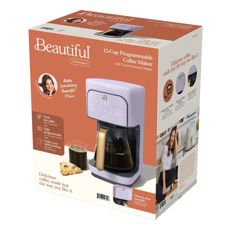 12 Cup Programmable Coffee Maker, Lavender by Drew Barrymore11