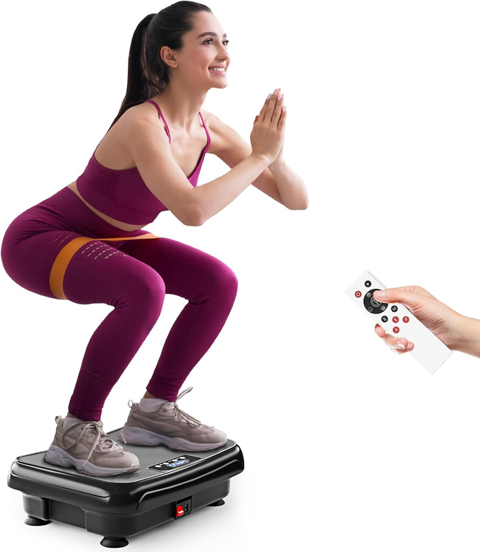 Vibration Plate Exercise Machine Mini Full Body Power Shake 400lbs Home8