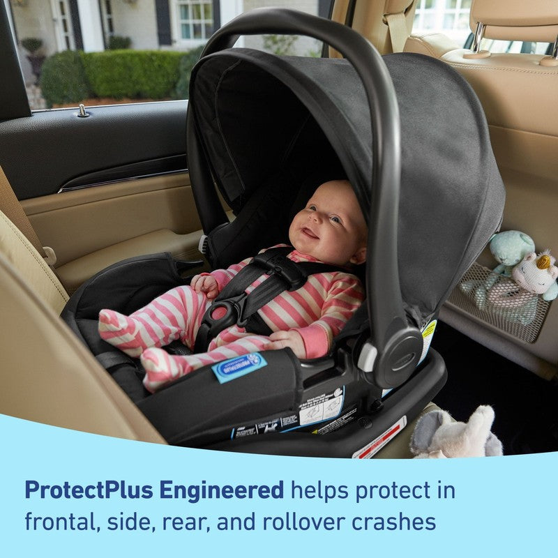 Snugride LX Infant Car Seat, Elko, Black3