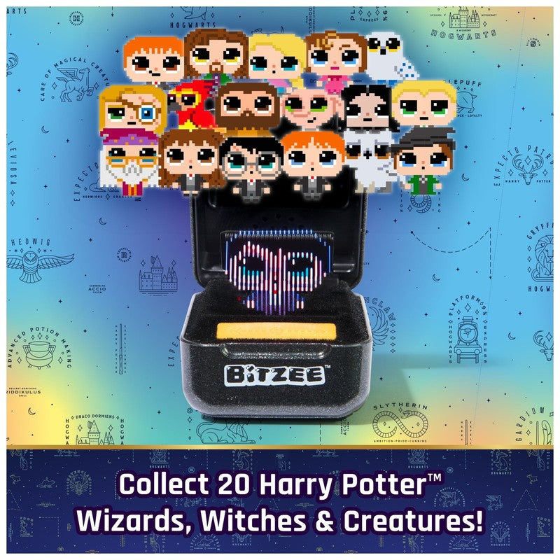 Harry Potter Bitzee Interactive Toy – 20 Magical Characters, Touch-Reactive Fun4