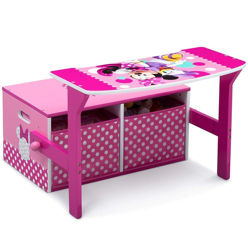 Kids Convertible Activity Bench - Minnie Mouse3