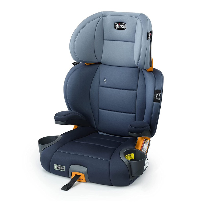 Kidfit Cleartex Plus 2 in 1 Booster Car Seat High Back/Backless 40 100lb Navy0