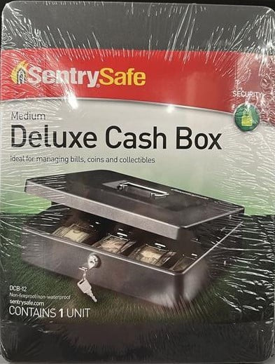 Deluxe Cash Box, DCB 12, Cash Safe7