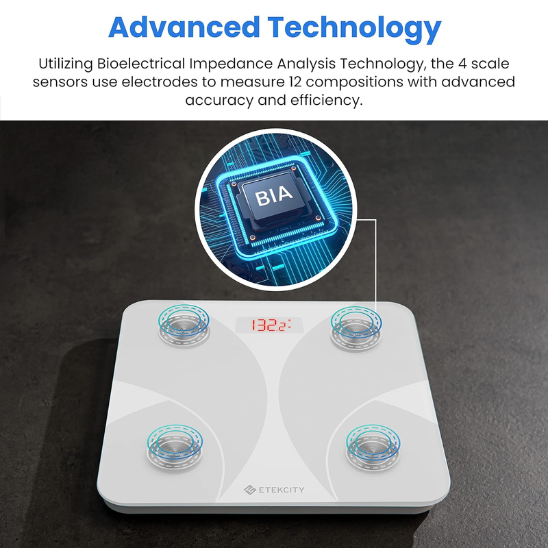 Body Weight Scale Smart Digital Bluetooth Body Fat BMI 400lb Analyzer5