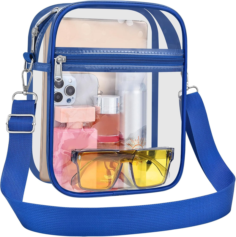 Clear Stadium Approved Crossbody Bag Transparent Messenger Bag Unisex10
