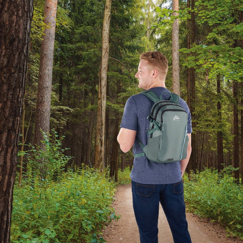 14L Juniper Daypack Backpack Polyester Green Adult Teen4