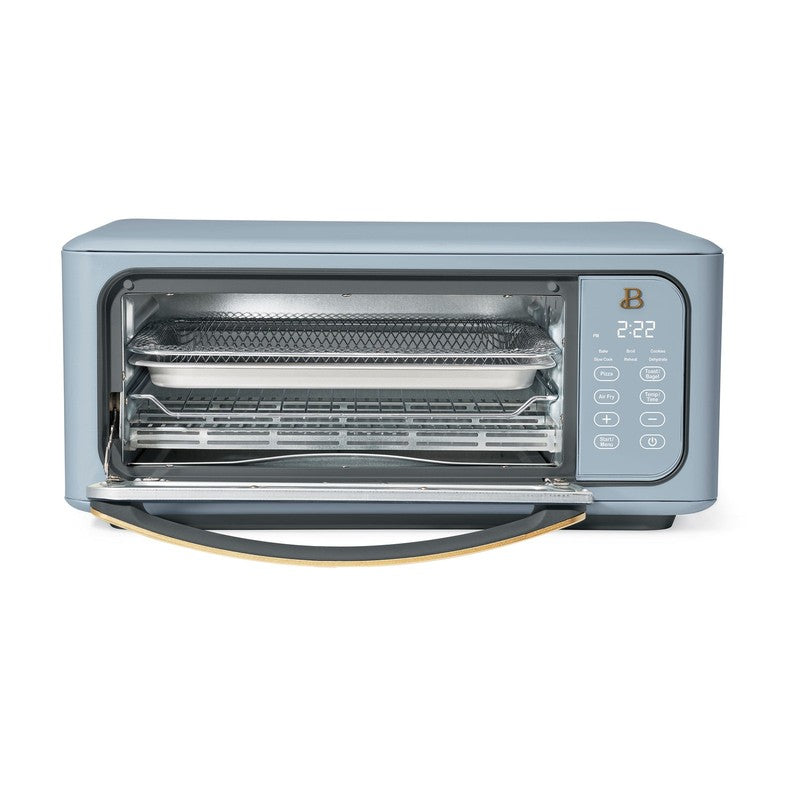 Drew Barrymore Infrared Air Fryer Toaster Oven 9-Slice 1800W Cornflower Blue10