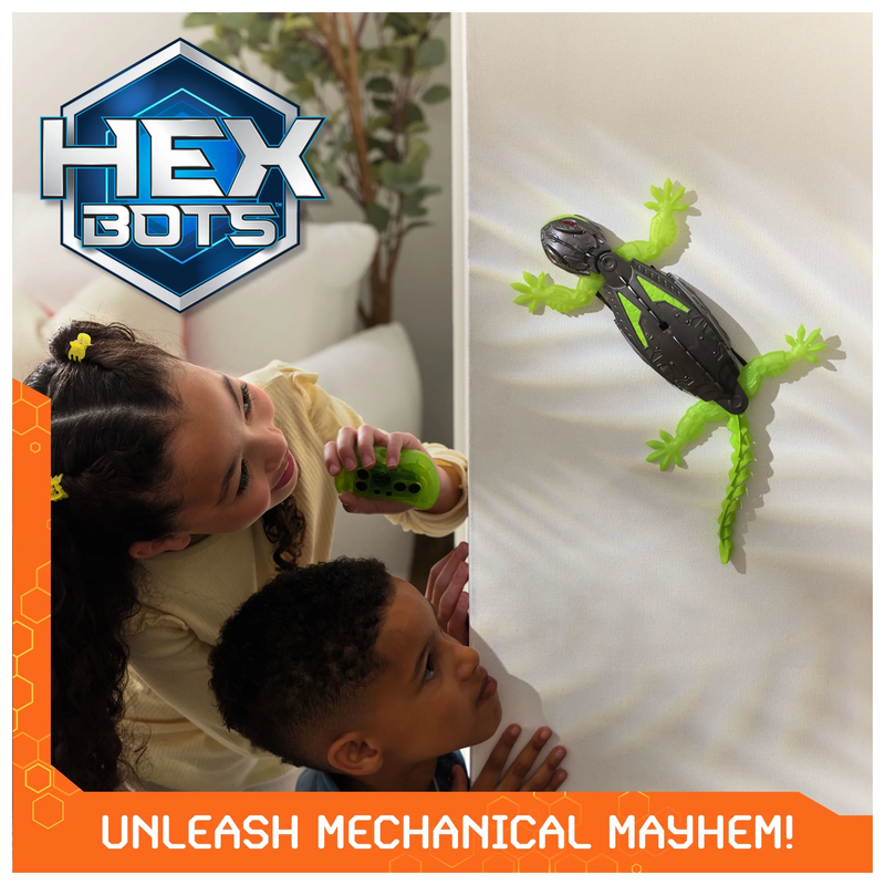 Wallcrawler Gecko, Remote Control Robot Toy for Kids, Batteries Not Included5