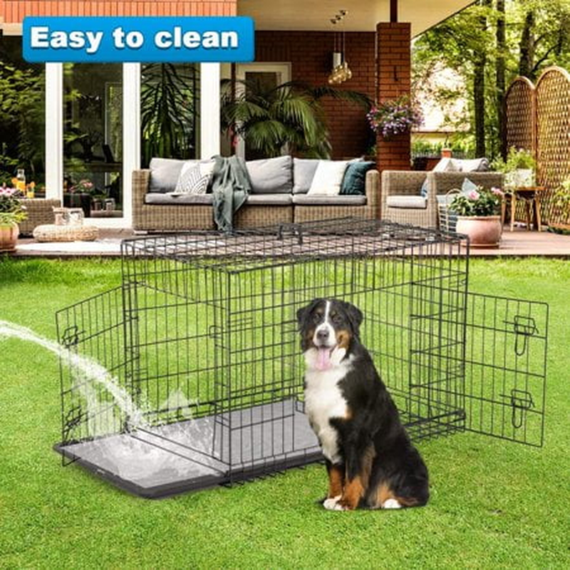 Large 36" Pet Cage with Plastic Tray and Handle5