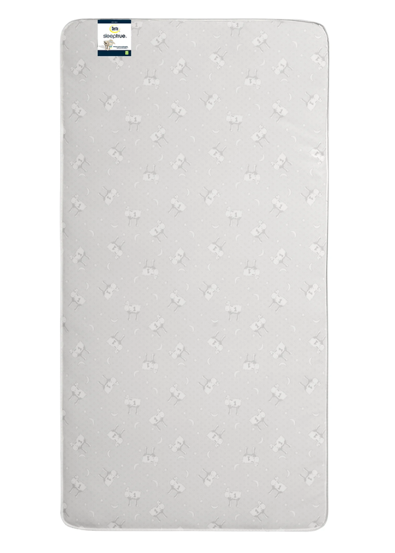 Sleeptrue Sparkling Sky 5" Dual-Sided Crib & Toddler Mattress - Sustainably Sour7