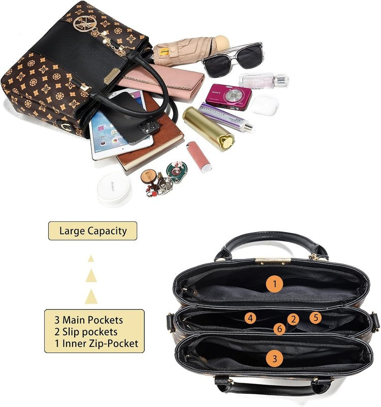 Women Purses Handbags Top Handle Satchel Shoulder Messenger Tote Bags5