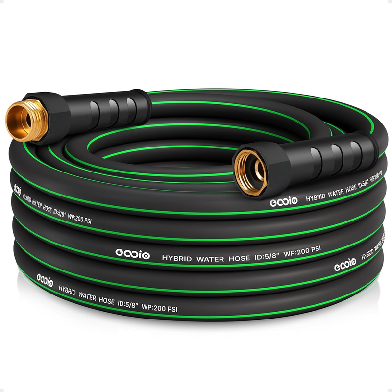 25Ft Garden Hose, Heavy Duty, Kink Resistant, Leakproof, Lightweight, Flexible10