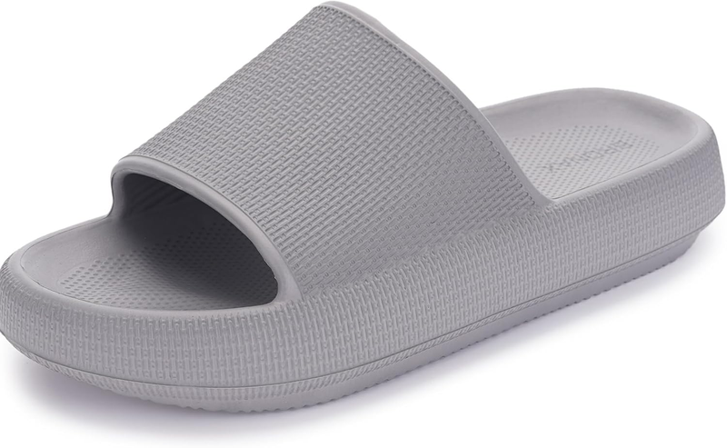 Pillow Slippers Women Men House Slides Cushioned Thick Sole Sandals6