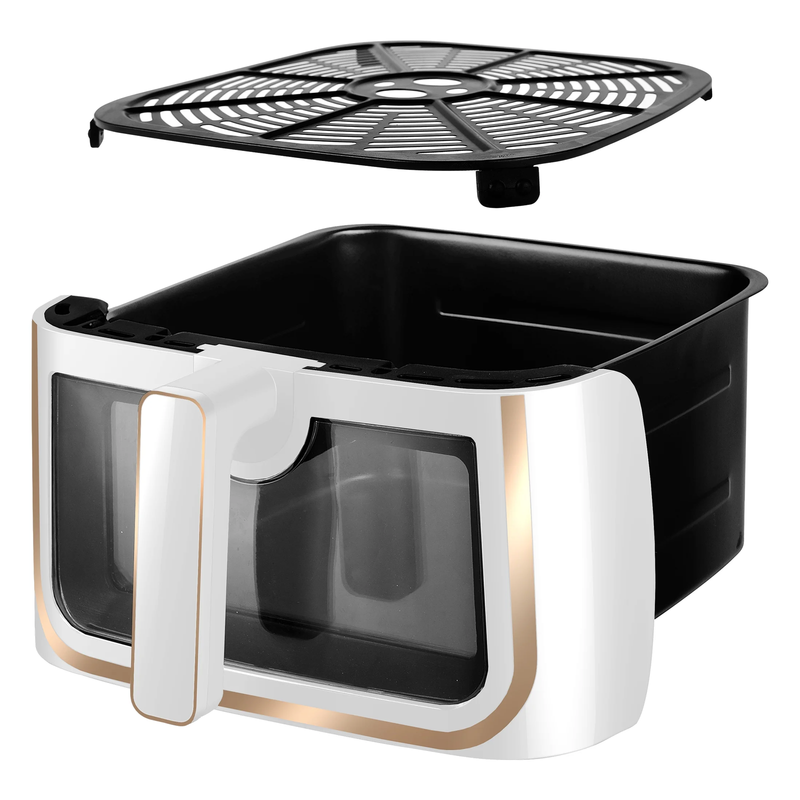8 Quart Digital Window Air Fryer, with 8 One Touch Functions, White6