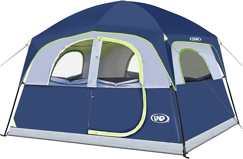 Tents 6 Person Waterproof Windproof Easy Setup,Double Layer Family Camping Tent 0