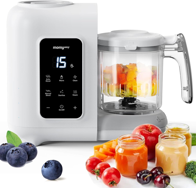 Baby Food Maker Steamer Blender Chopper Auto Cooking Touch Self-Clean BPA-Free10