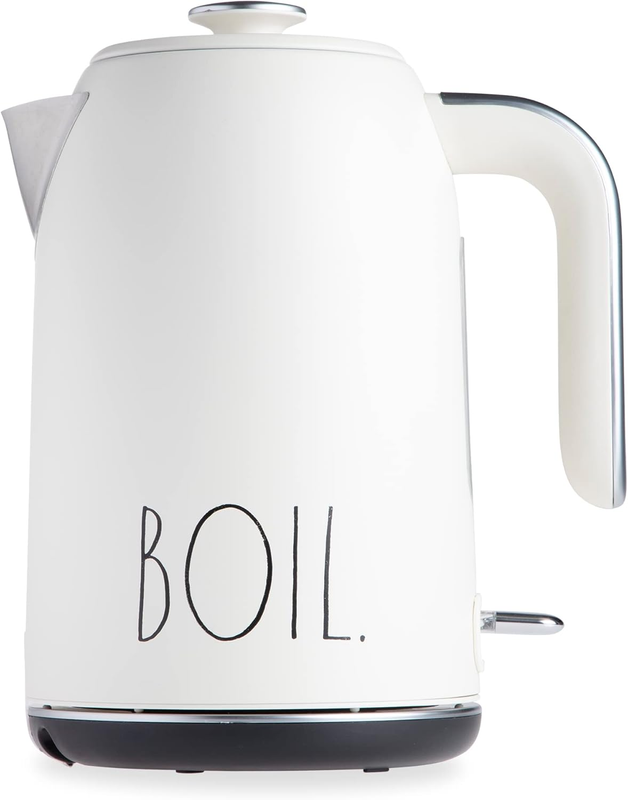 Electric Kettle 1.7L 1500W Stainless Steel Auto Shut Off Boil Dry Cream8