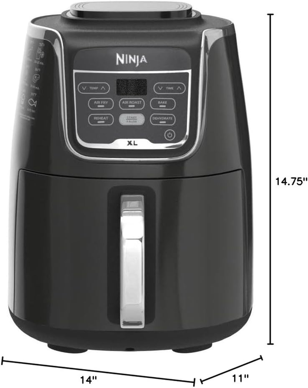 Ninja AF150AMZ XL 5.5QT Air Fryer 5 in 1 Roast Bake Reheat Dehydrate6