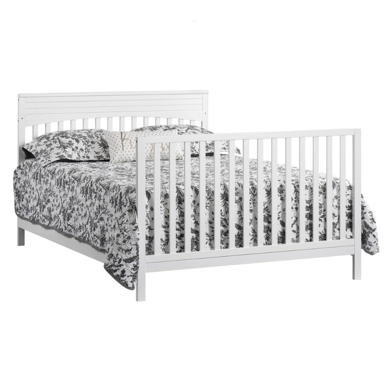 Harper 4-in-1 Convertible Crib Snow White GREENGUARD Gold Wooden5