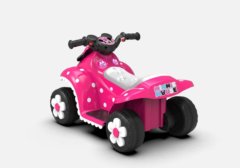 6V Minnie Mouse Quad, Battery Powered Ride-On, Ages 3+1