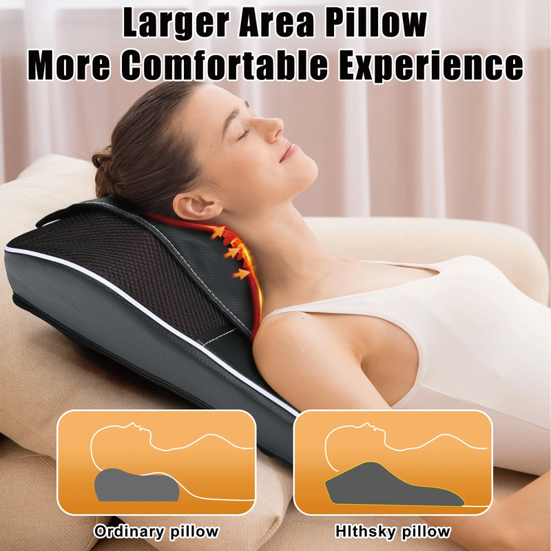 Shiatsu Neck and Back Massager with Heat,Neck Massager for Pain Relief Deep Tiss4