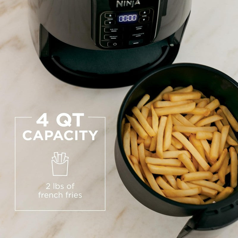 4QT 4 in 1 Air Fryer Roast Crisp Reheat Dehydrate Grey AF1011