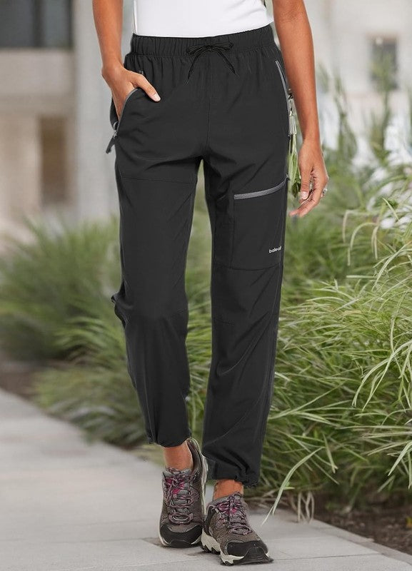 Lightweight Women's Quick-Dry Hiking Pants - Water-Resistant Cargo Style7