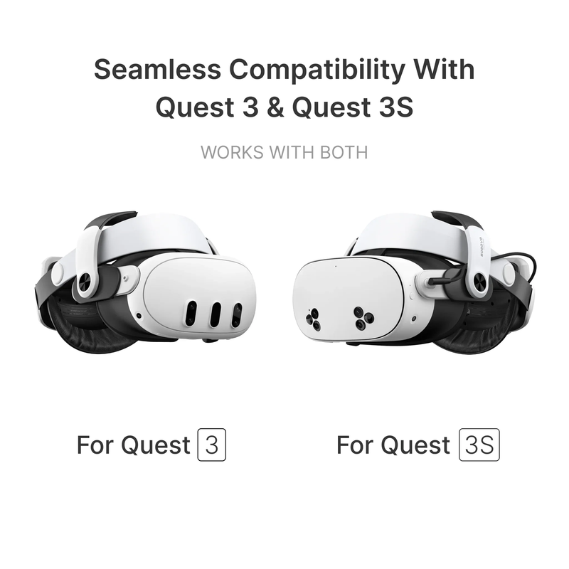 M3 Pro Battery Head Strap Compatible with Meta Quest 3 and Quest 3S VR Headset3