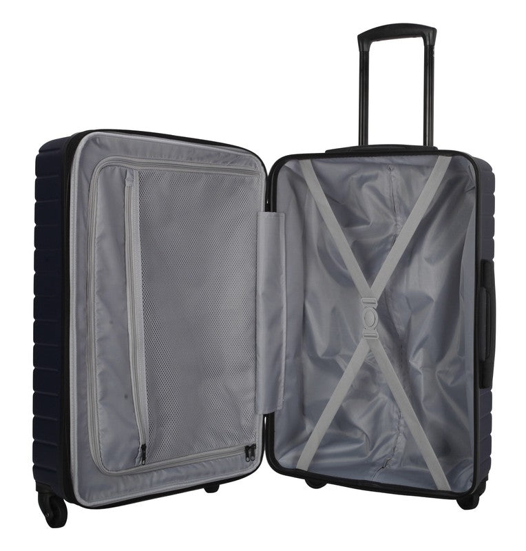 Protégé Vacationer 20" Carry On Expandable Hardside Luggage Navy Cove Spinner5