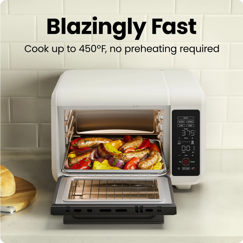 Easyair 15 Qt. Toaster Oven Air Fryer, 5 Cooking Functions & 450°F Max Temperatu1