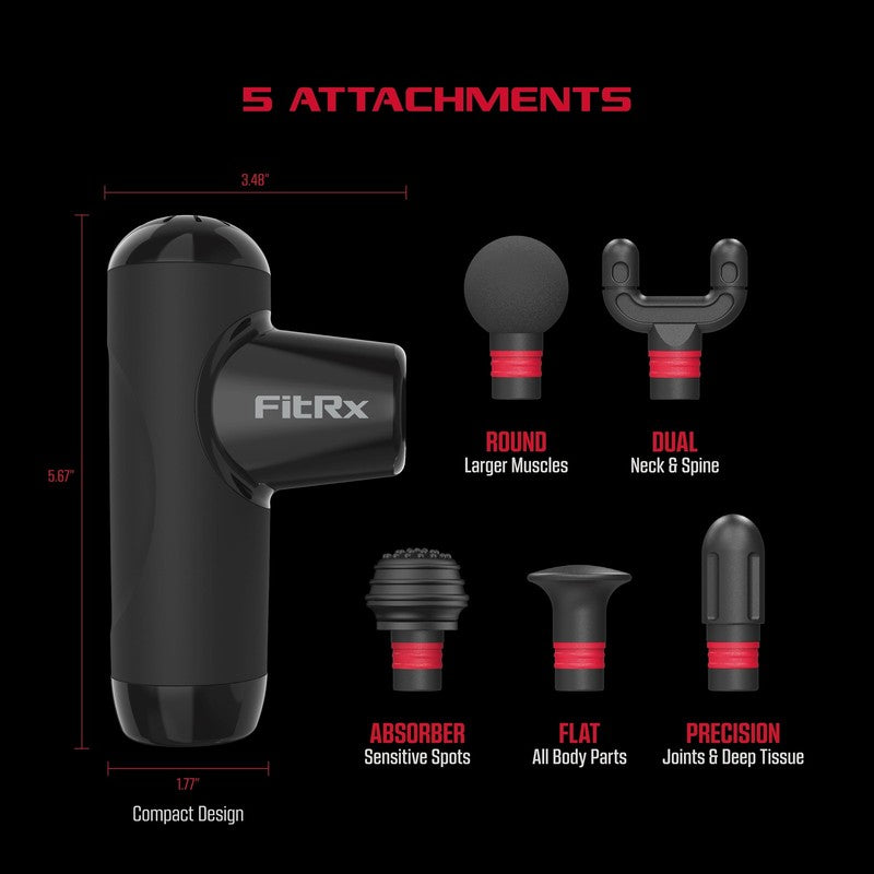 Mini Pro Neck and Back Handheld Deep Tissue Massage Gun Muscle Relief1